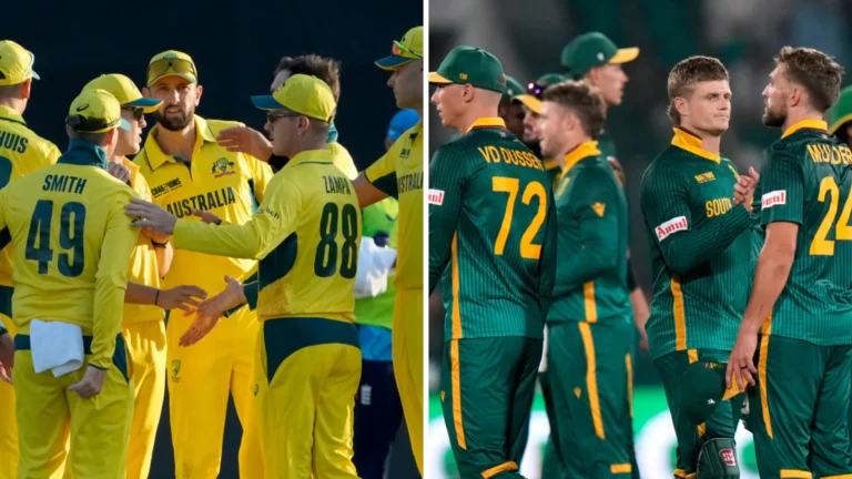 Australian Men’s Cricket Team vs South Africa Match Scorecard – Highlights